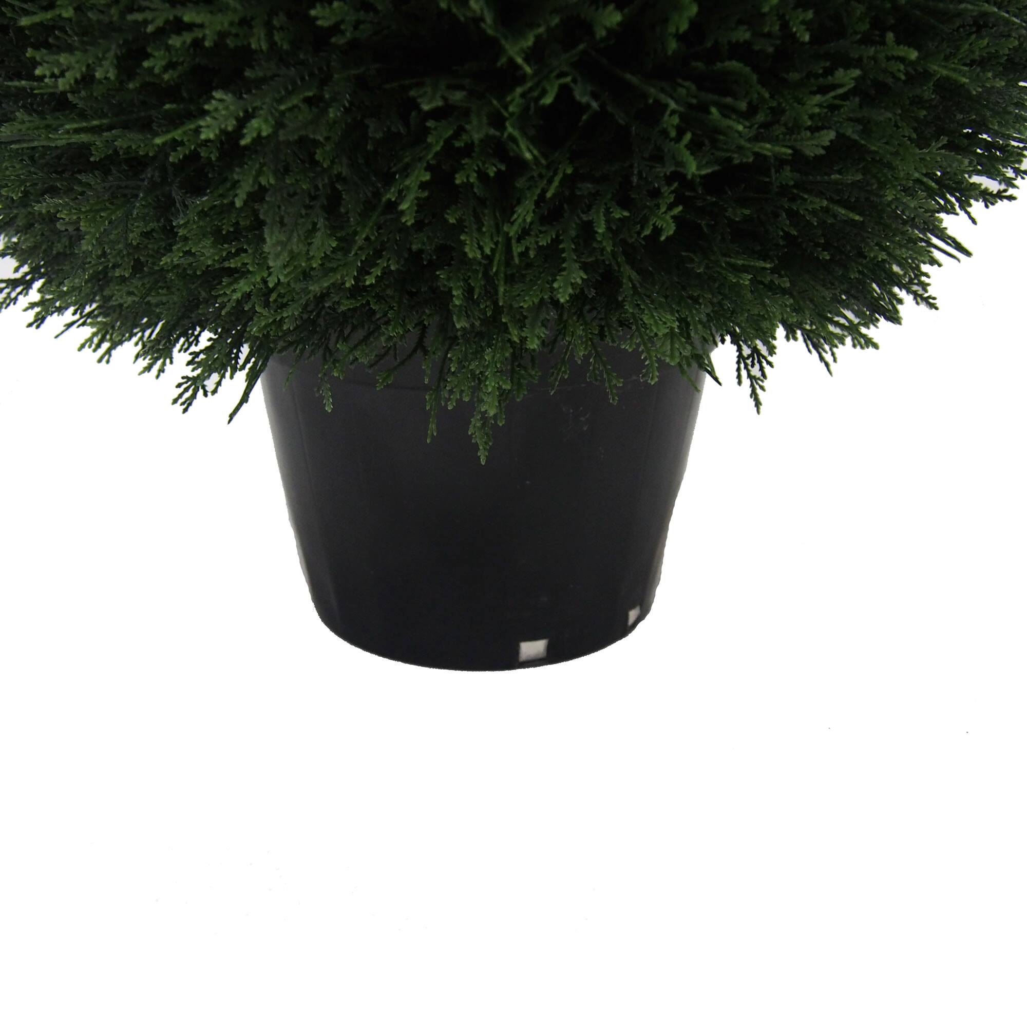 2ft. Potted Green Cedar Ball